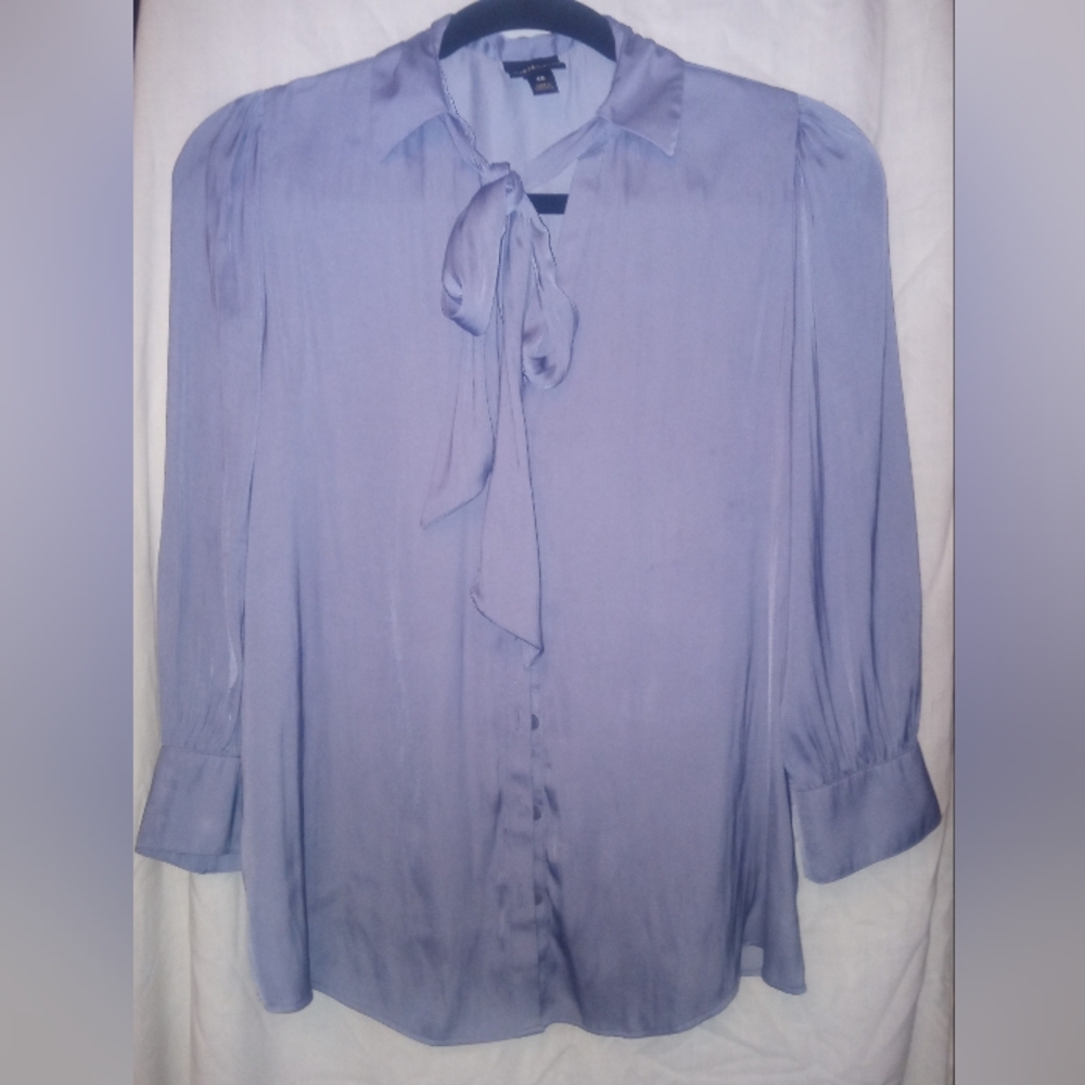 Worthington Women's Dark Lavender Blouse